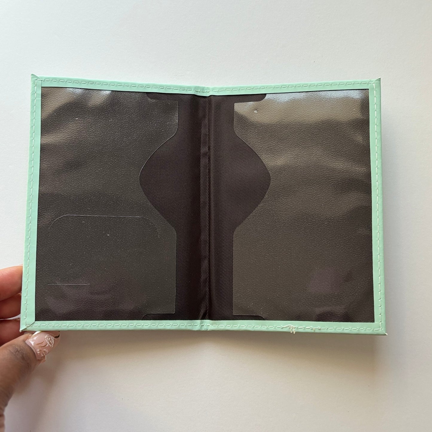 Teal charmed Passport Cover
