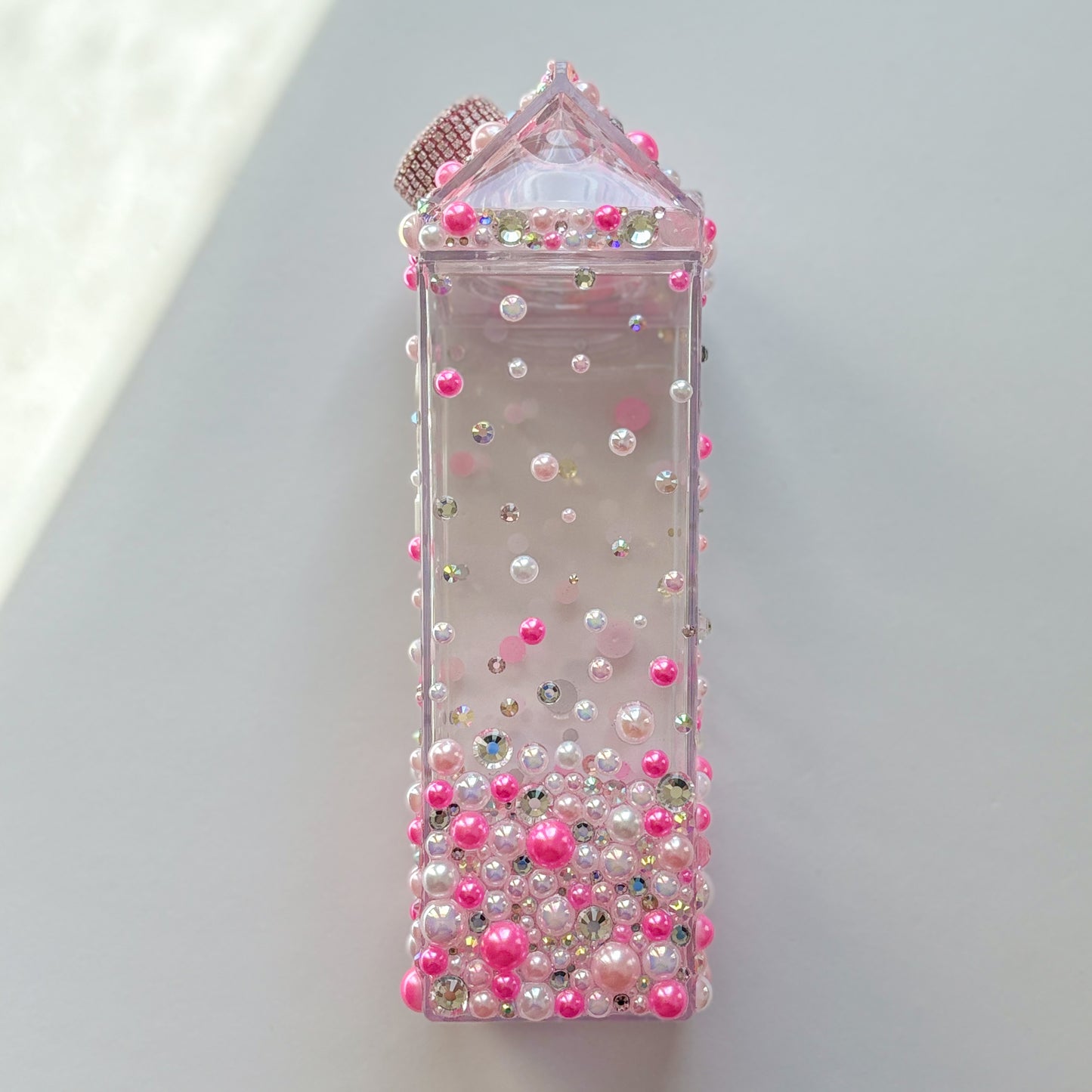 Pink Bedazzled Bottle
