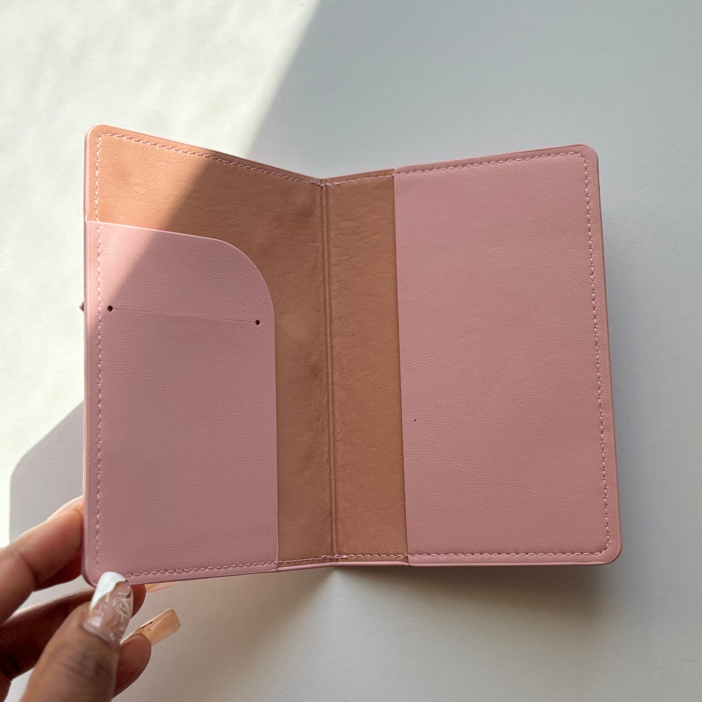 Pink charmed Passport Cover