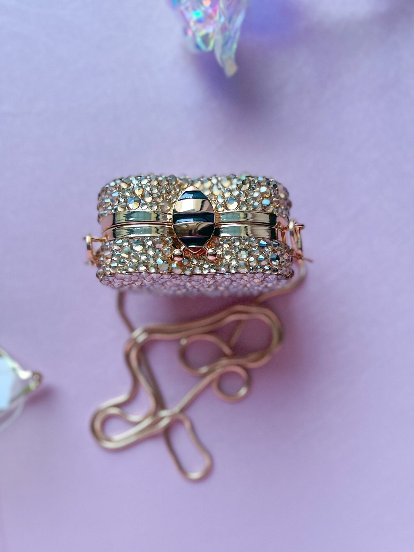 Gold Apple Bag