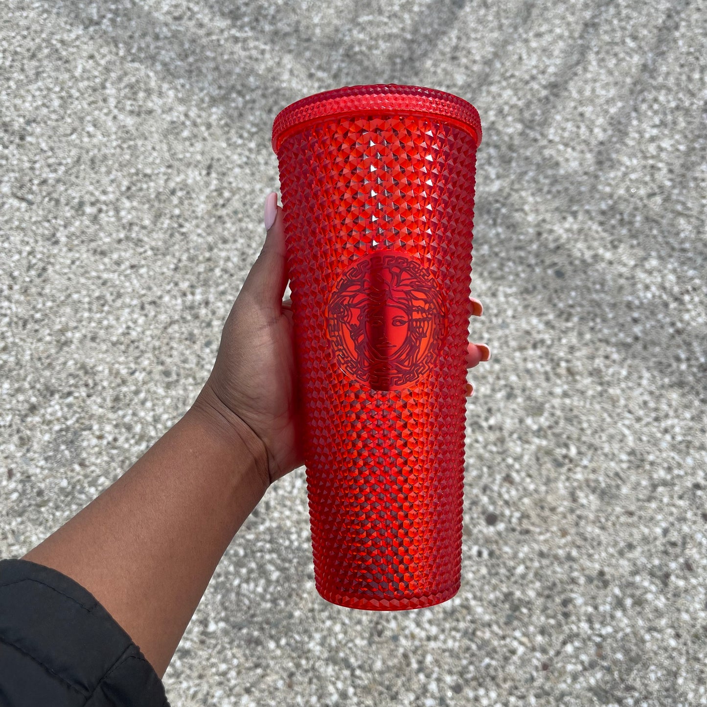 Red Studded Tumbler