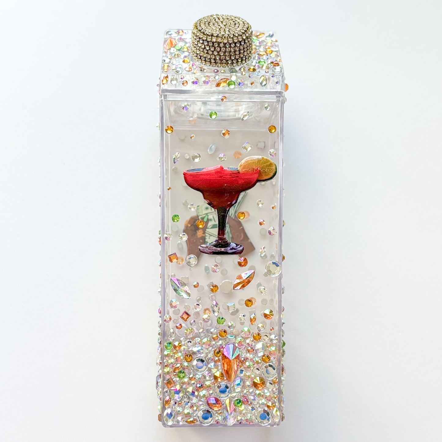 Bling up  Milk Carton Bottle