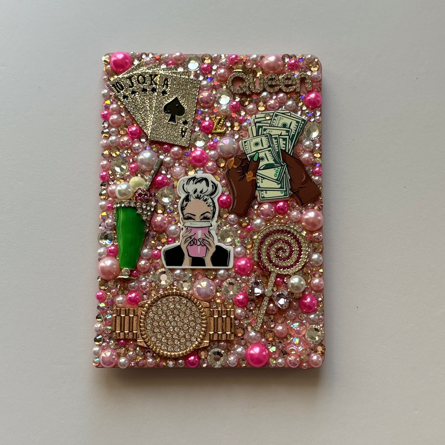 Rich Pink Passport Cover