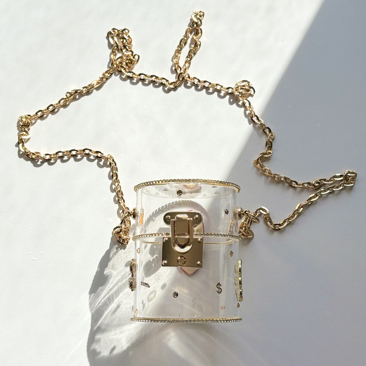 Honey mini Gold Bag