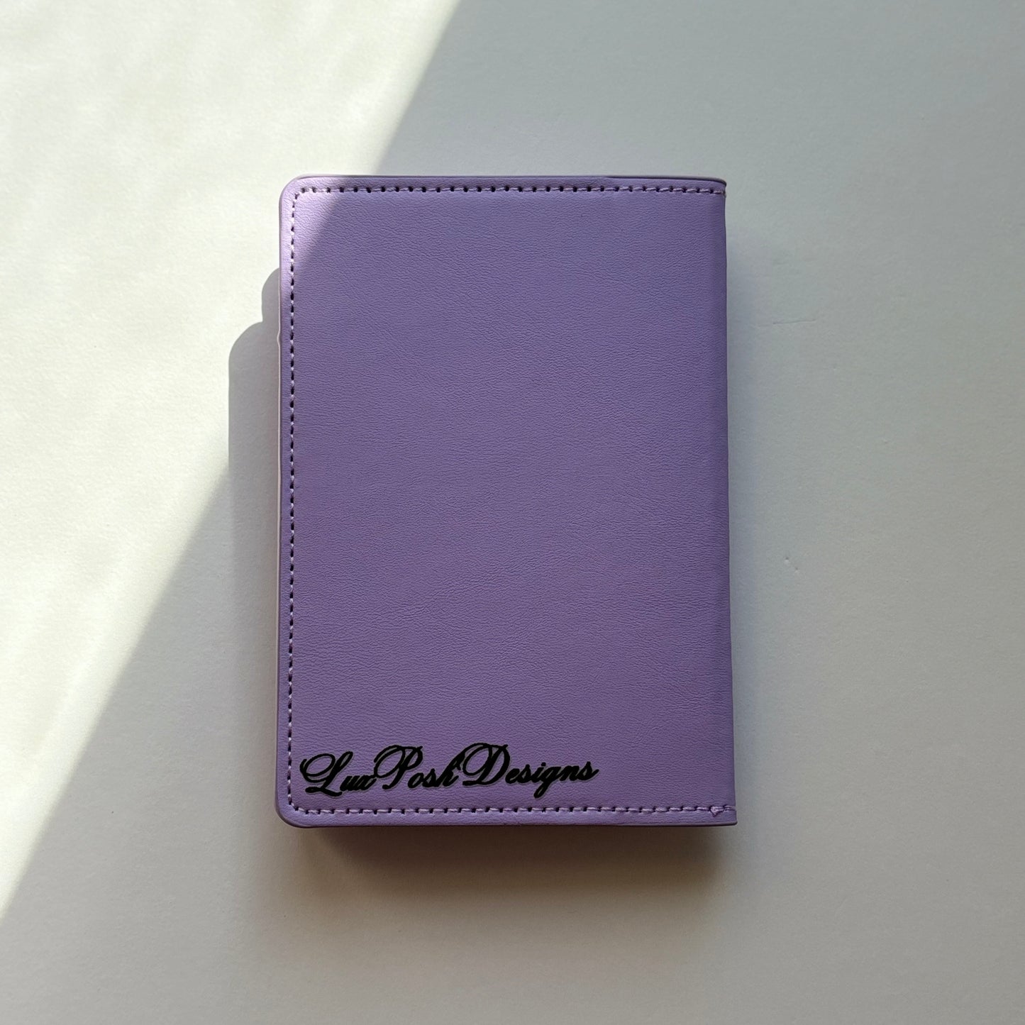 Purple charmed Passport Cover