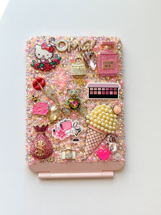 Pink Bling led Mirror