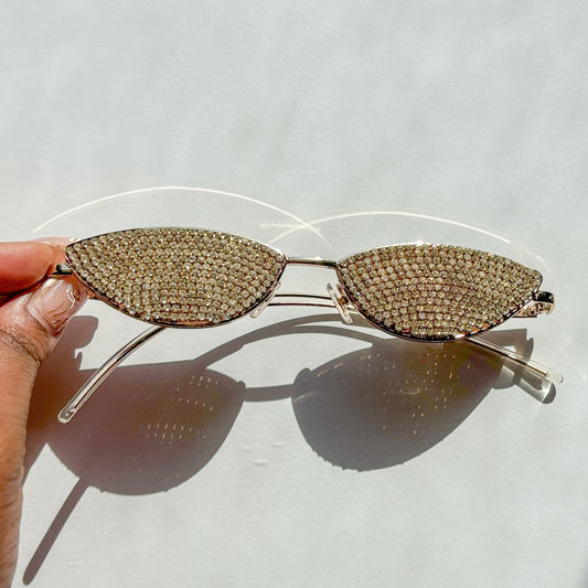 Glamour Gold Glasses
