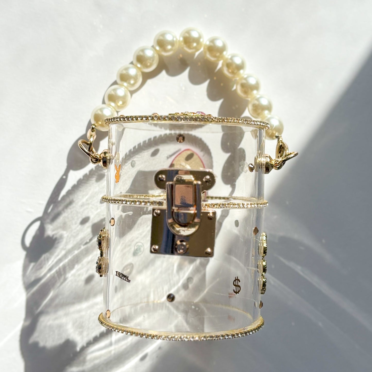 Honey mini Gold Bag