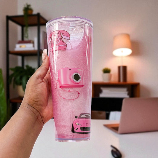 Pretty pink Tumbler