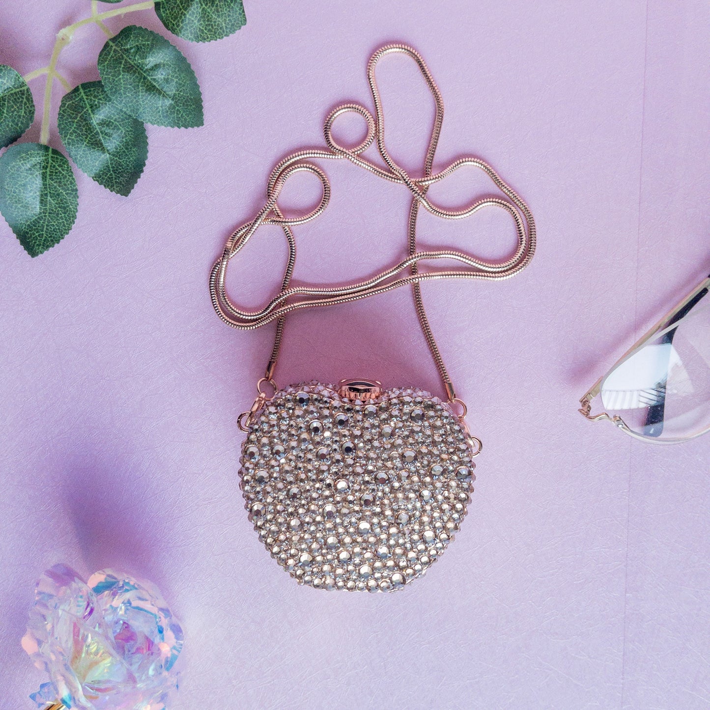 Gold Apple Bag