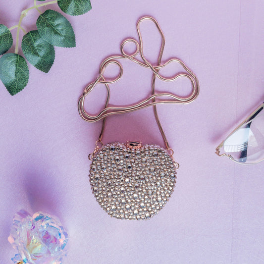Gold Apple Bag