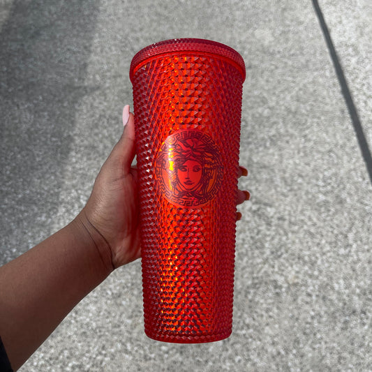 Red Studded Tumbler